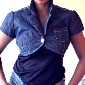 BCBG GIRLS CROP VEST